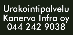 Urakointipalvelu Kanerva Infra oy logo